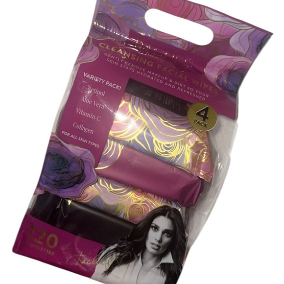RACHEL ROY 4 Pack Cleansing Facial Wipes - Picture 1 of 1